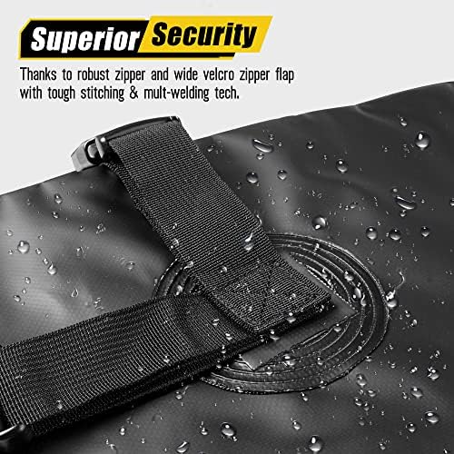 Arksen 8.9 Cu Ft Waterproof Hitch Cargo Carrier Bag – Fits 32 x 26 x 4 Inch - Image 2