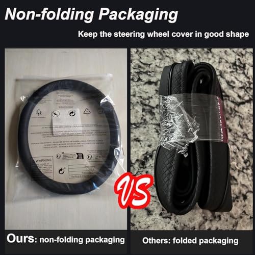 Steering Wheel Cover 14.5"-15", Non-Folding Packaging, Heavy-Duty - Image 6