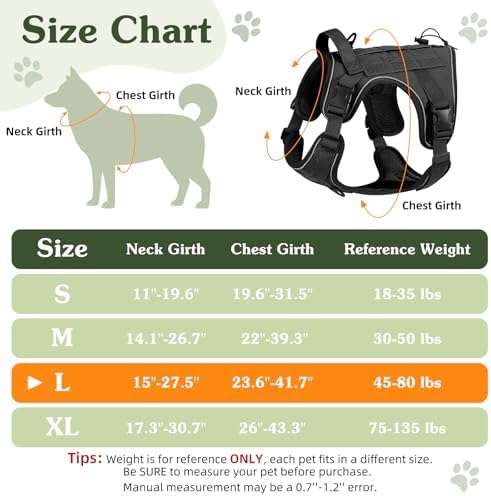 VavoPaw Heavy Duty Tactical Dog Harness - Image 2