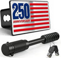250th Anniversary of American Independence Trailer Hitch Cover by Unknown