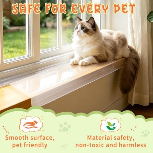 10 FT x 8 IN Window Sill Protector, Self-Adhesive Window Sill Cover - Image 5