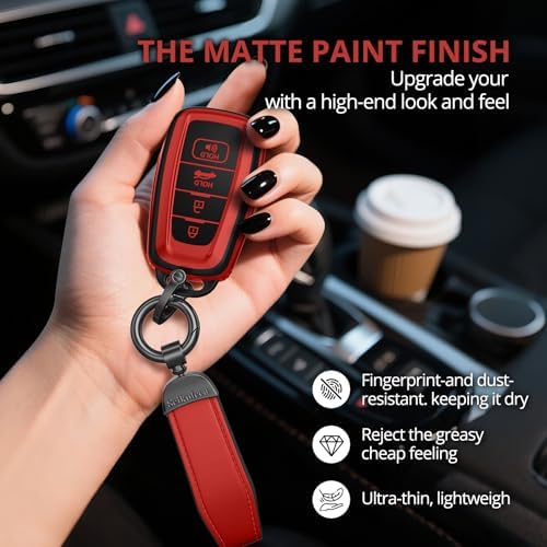 For Toyota Key Fob Cover Accessories- Matte TPU Key Fob Cover - Image 5