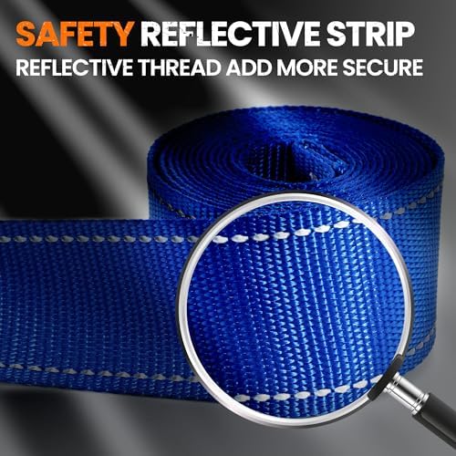 A ANTELOPE Heavy Duty Wheel Chock Tie Down Kit 4pk Trailer Tire Straps - Image 4