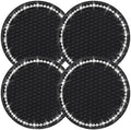 4PCS Bling Coasters, Crystal Car Cup Coaster, Rhinestone Universal Vehicle Anti by Yousheng