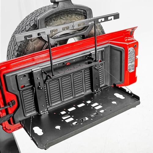 CTH for Jeep Wrangler JL 2018-2023 Rear Tailgate Table Bracket Multi-Functional by CTH