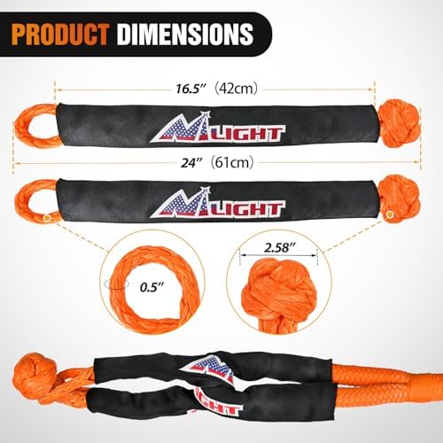 Nilight Kinetic Recovery Rope Kit - Image 3