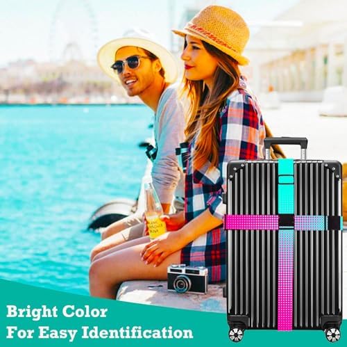 Luggage Straps for Suitcases TSA Approved Easy Pack Organized Suitcase Strap - Image 7