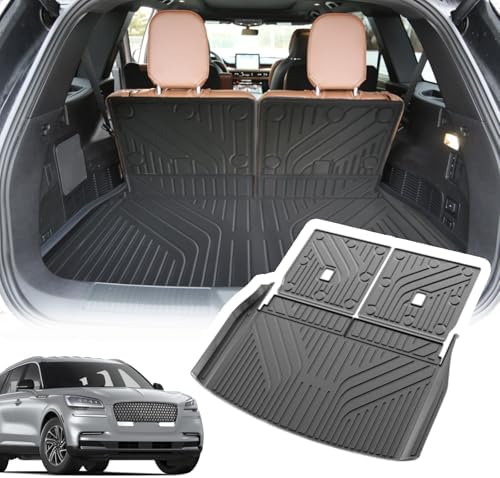 Cargo Liner Compatible with 2020-2025 2026 Lincoln Aviator Trunk Mat Cargo Mat by YEBOOCA