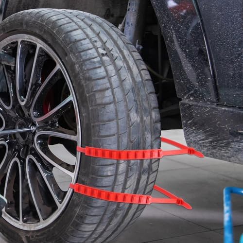 15pcs Car Tire Anti-skid Tie Snow Chains Emergency Traction Straps - Image 7