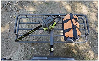 Guide Gear ATV Hitch Cargo Carrier Rack Mount, 300 lb Capacity, Heavy-Duty Steel - Image 6