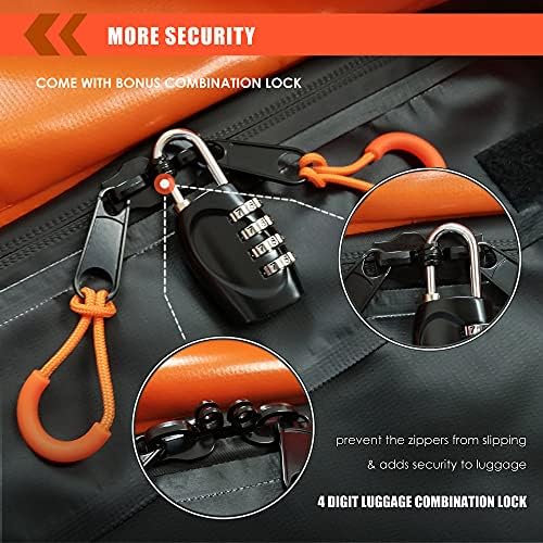 Hitch Mount Cargo Carrier Luggage Bag Waterproof 16 Cubic Feet Luggage Rack - Image 6
