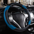 Leather Car Steering Wheel Cover, Universal Fit by Szttswamp
