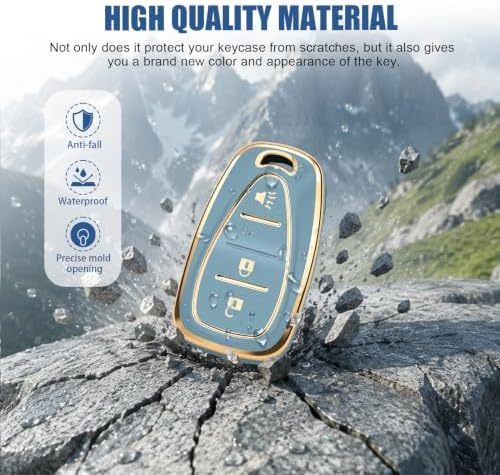 for Chevy Key Fob Cover, 3 Buttons TPU Key Cover - Image 3