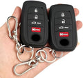 Soft Silicone Key Fob Cover, Compatible by Amazauto