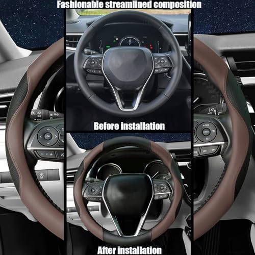 Steering Wheel Cover 14.5"-15", Non-Folding Packaging, Heavy-Duty - Image 3