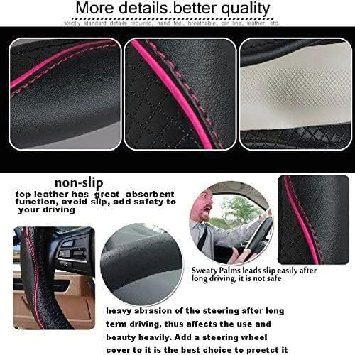 Car Steering Wheel Cover, Breathable, Heavy Duty, Full Surround, Sports Style - Image 2