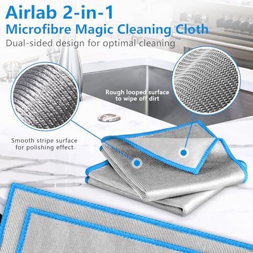Airlab Glass Polishing Streak Free Miracle Cleaning Cloth - Image 4