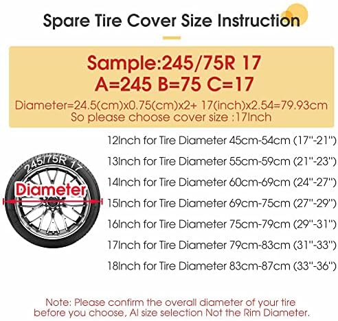 Mountains Lake Tree Nature Landscape Spare Tire Cover - Image 6