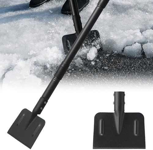 Heavy Duty Ice Scraper-1.5" Thick Metal Handle by LAKEROD