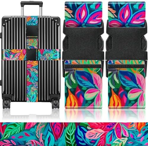 Slohif Luggage Straps for Suitcases Travel Belt Accessories Luggage Connector by Slohif