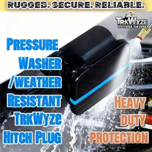 Hitch Cover, Aluminum American Flag, CAR WASH Safe, UV Resistant - Image 5