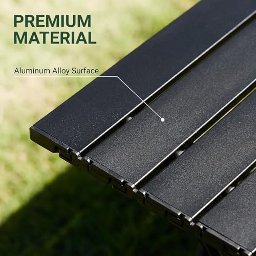 Folding Camping Table, Small Camping Table, Portable Aluminum Camp - Image 3