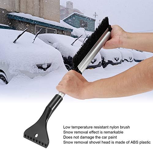 Telescoping Snow Brush, Aluminum Alloy Retractable Snow Brush Car Windshield - Image 7
