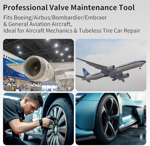 2Pack 968RB Aircraft Tire Valve Stem Removal Tool, Compatible - Image 7