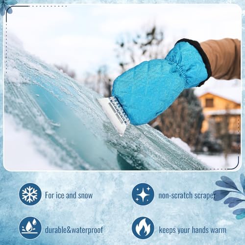 WILLBOND Ice Scraper with Glove Waterproof Ice Scrapers - Image 5