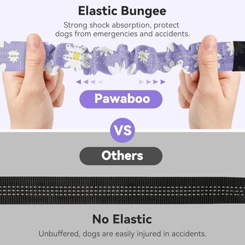 Pawaboo Dog Car Seat Belt– Reflective & Adjustable Dogs Cars Harness Leash - Image 5