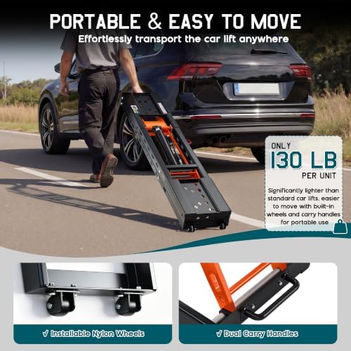 Albott 8000 LBS Portable Car Lift - Image 7