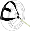 MOTO4U Universal Motorcycle Rear Wheel Tie Down Strap in Black by MOTO4U