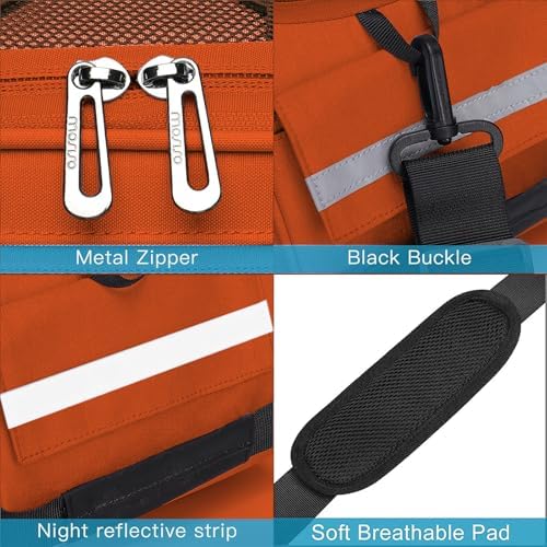 MOSISO Bike Rack Bag, Waterproof Bicycle Trunk Pannier Rear Seat Pouch - Image 5