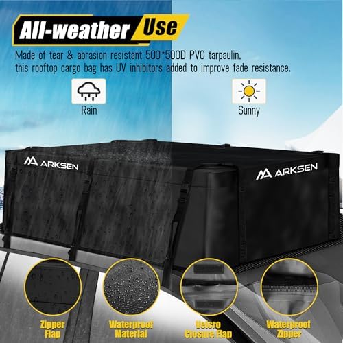 ARKSEN Roof Top Luggage Storage Bag - Image 5
