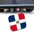 Trailer Hitch Cover 2 Inch Dominican Republic Flag, Dominican National Flag by Beabes