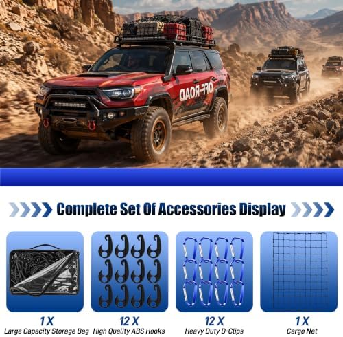 4"x 6" Cargo Net for Roof Basket and Pickup Bed - Image 2