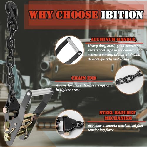 4 Pack Car Tie Down Straps for Trailers - Image 7