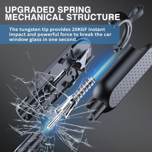 Tool, 2026 New Underwater Operable Car Glass Breaker and Concealed Seat Belt - Image 3