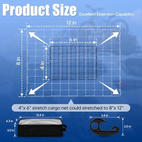 4"x 6" Cargo Net for Roof Basket and Pickup Bed - Image 3