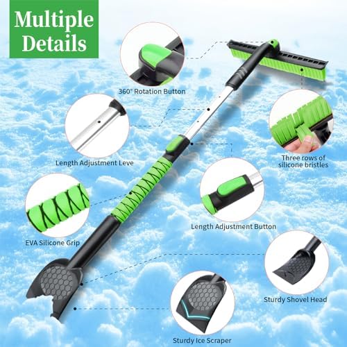 45.6" Ice Scraper and Snow Brush - Image 4