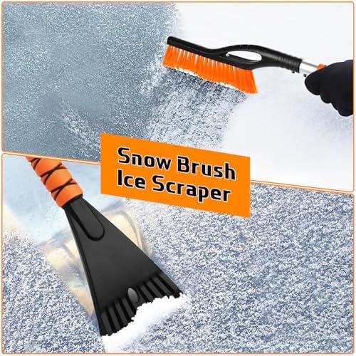 2 Pcs Snow Brush and Ice Scraper - Image 6