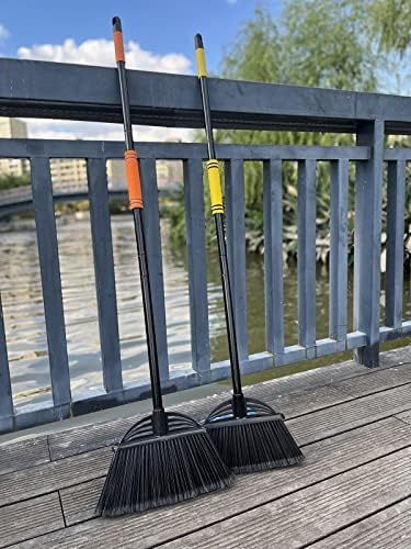 Four-Section Rod Long-Handled Broom, Heavy-Duty Broom, Angle Broom - Image 6