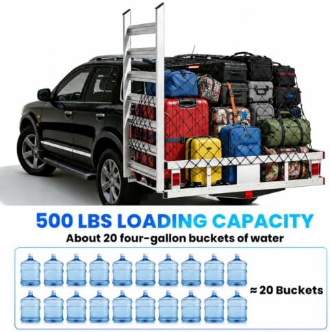 Aluminum Hitch Cargo Carrier - Image 3
