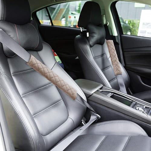 Tatuo 4 Pack Seat Belt Cover Extra Long Soft Pad - Image 4