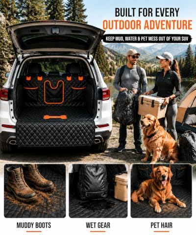 SUV Cargo Liner for Dogs, Waterproof Dog Trunk Cover - Image 3
