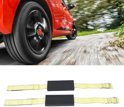 Emergency Traction Straps For Trucks, Tire Traction Straps Heavy Duty Anti Slip - Image 2