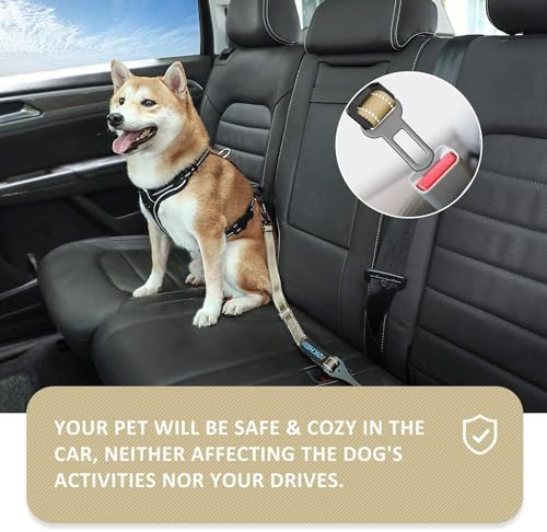 IOKHEIRA Dog Seat Belt 3-in-1 Car Harness - Image 7