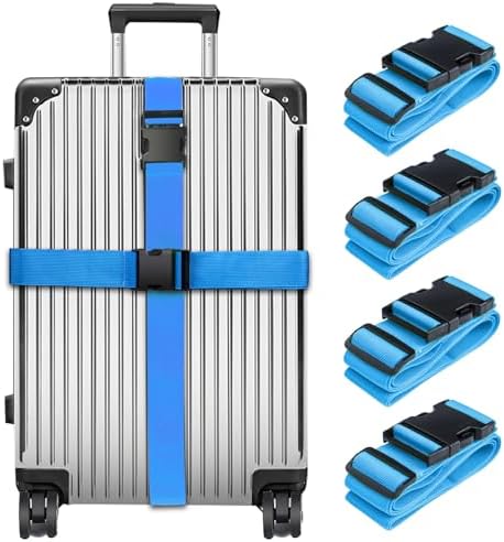 Luggage Straps for Suitcases TSA Approved, Travel Belt Suitcase Belt, Suitcase by collwait