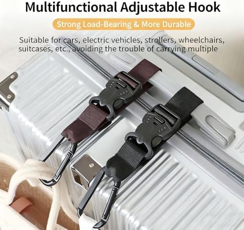 2 Pack Add a Bag Luggage Straps - Image 7