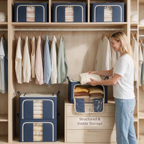 3 Openings Clothes Storage Bins - Image 5